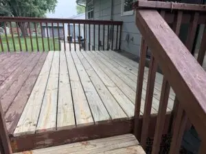 Deck Update in Sioux Falls
