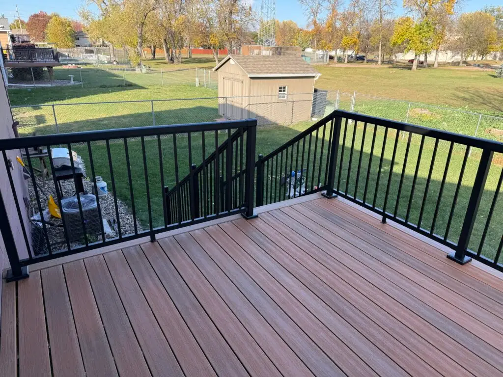 Deck Replacement with Composite Decking in Sioux Falls