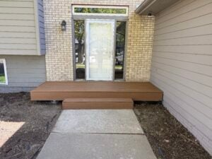 Front Deck Installation in Sioux Falls