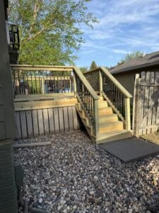 Deck Installation and Railing Replacement in Sioux Falls